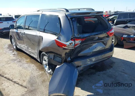 2016 Toyota Sienna Le 8 Passenger from USA, damaged, VIN 5TDKK3DC5GS713637